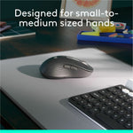 Logitech Signature M650 L LEFT Mouse - Bluetooth/Radio Frequency - USB - Optical - 5 Button(s) - 5 Programmable Button(s) - Graphite - Alternate view 6