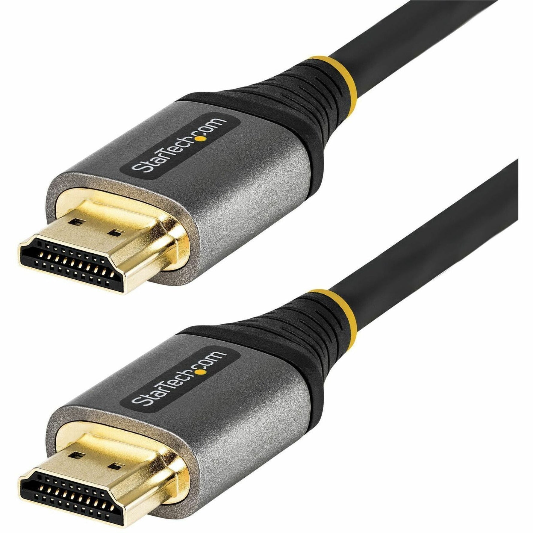StarTech.com 6ft (2m) Premium Certified HDMI 2.0 Cable, High Speed Ultra HD 4K 60Hz HDMI Cable with Ethernet, HDR10, UHD HDMI Monitor Cord