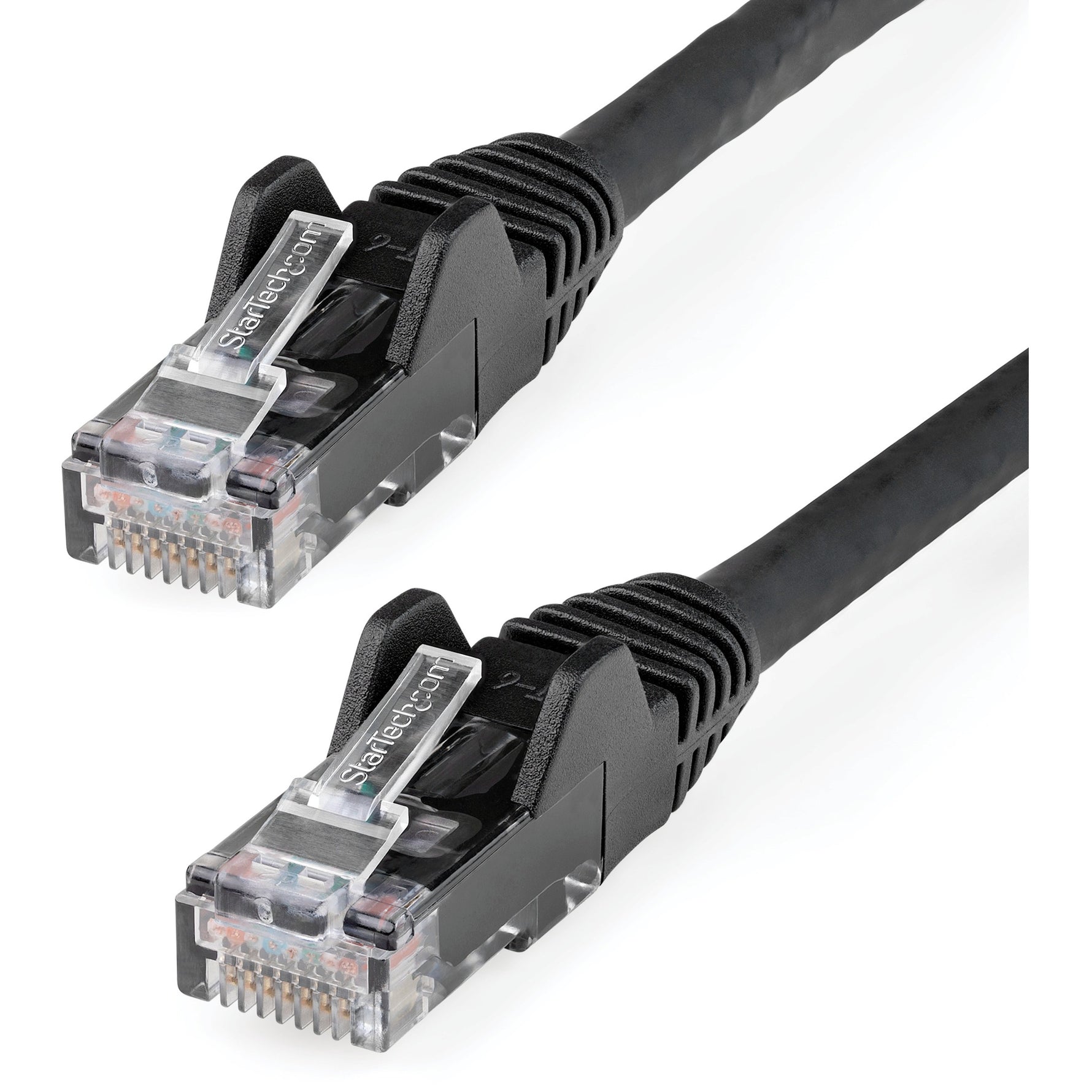 StarTech.com 3m CAT6 Ethernet Cable, LSZH (Low Smoke Zero Halogen), 10 GbE Snagless 100W PoE UTP RJ45 Black CAT 6 Network Patch Cord, ETL