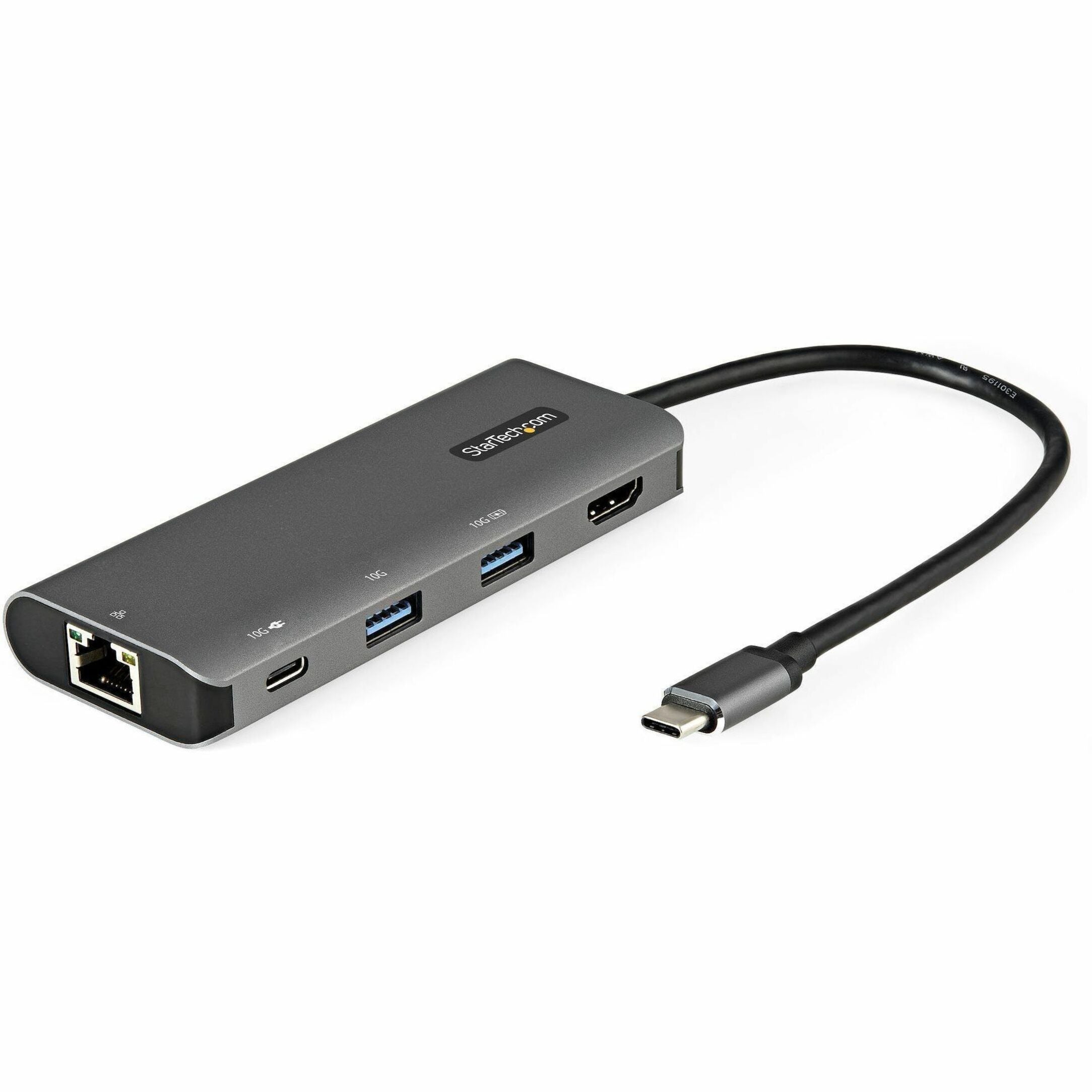 StarTech.com USB 3.1 (3.1 Gen 2) Type C Docking Station for Notebook, Tablet, Workstation - 100 W - Grey