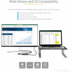 StarTech.com Mini DisplayPort to HDMI Adapter, mDP to HDMI Adapter Dongle, 1080p, Mini DP 1.2 to HDMI Video Converter, 12' Long Cable - Alternate view 6