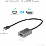 StarTech.com Mini DisplayPort to HDMI Adapter, mDP to HDMI Adapter Dongle, 1080p, Mini DP 1.2 to HDMI Video Converter, 12' Long Cable - Alternate view 8