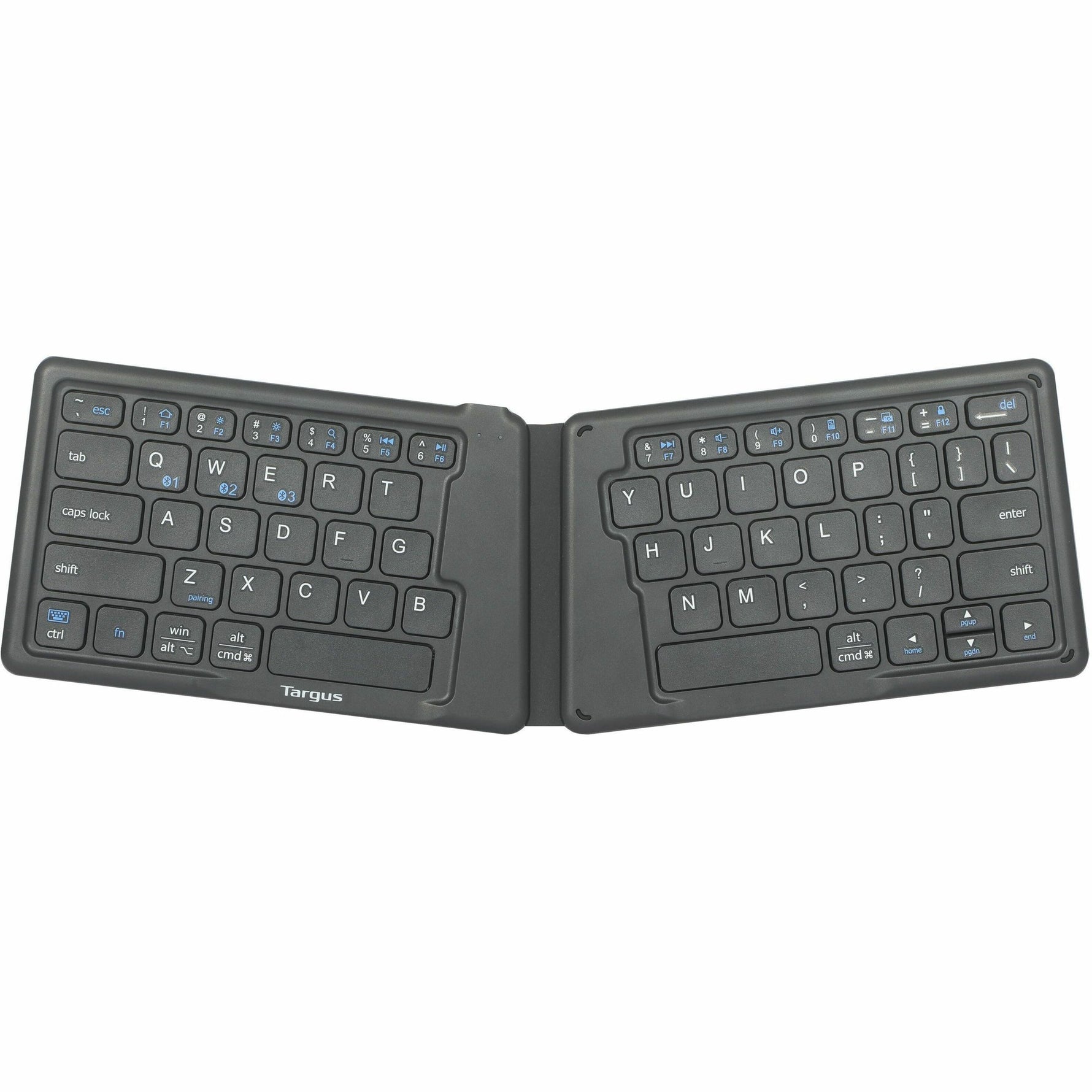 Targus EcoSmart AKF003US Keyboard - Compact - Wireless Connectivity - English (US) - Black