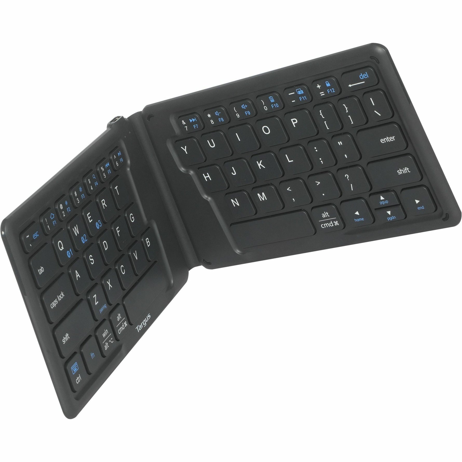 Targus EcoSmart AKF003US Keyboard - Compact - Wireless Connectivity - English (US) - Black - Right view