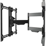 Atdec Wall Mount for Flat Panel Display - Black - Landscape/Portrait - Left view