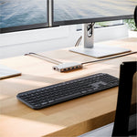 Alogic MV2 USB Type A, USB Type C Docking Station for Notebook - Memory Card Reader - SD - 100 W - Black - Alternate view 12
