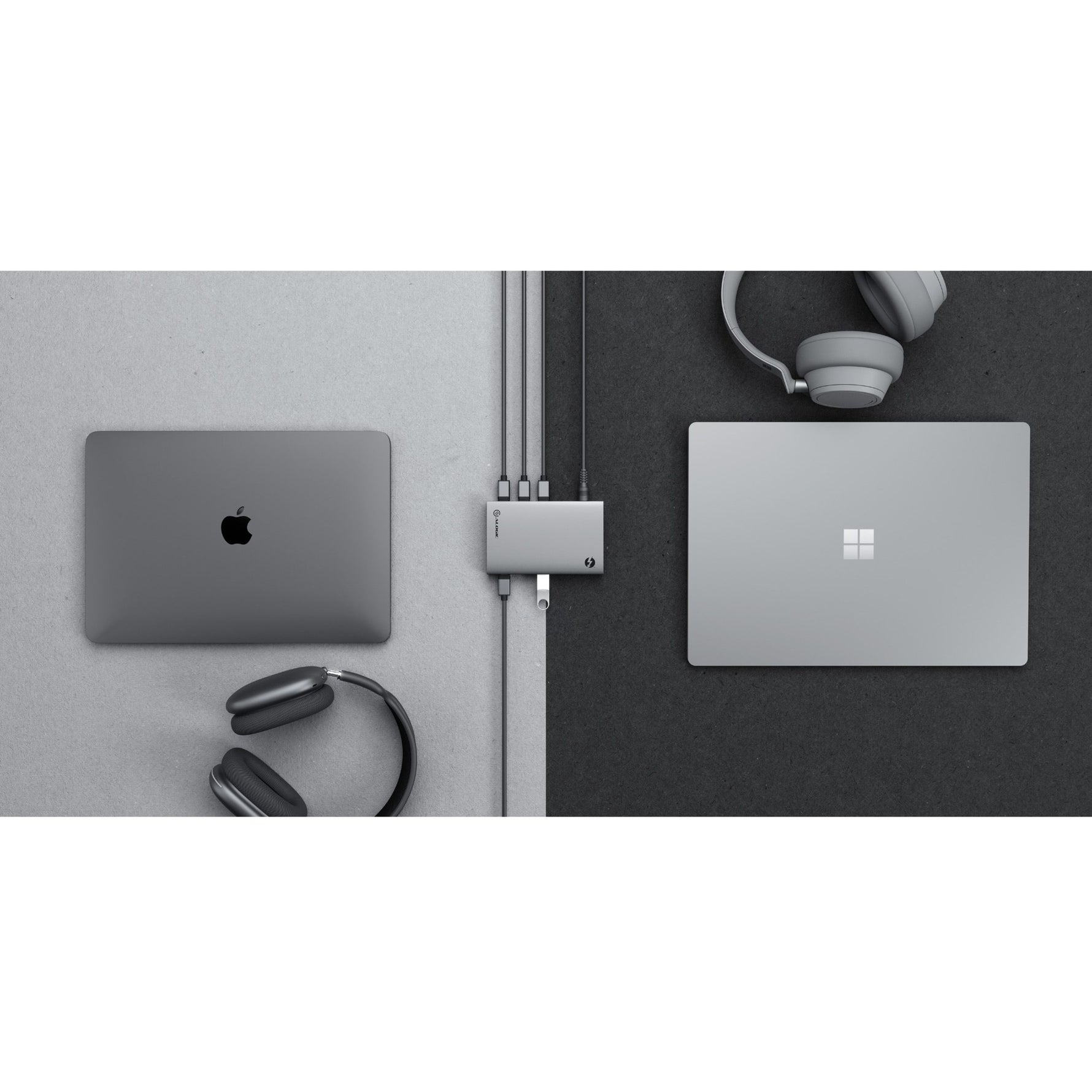 Alogic BLAZE Thunderbolt 4 Docking Station for Notebook, Desktop PC, Hard Drive, Monitor - Space Gray - Alternate view 9