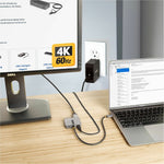 StarTech.com USB C Video Adapter, USB C to HDMI VGA Multiport Adapter, 3.5mm Audio Output, 4K 60Hz HDR, 100W PD 3.0, USB C Display Adapter - Alternate view 7