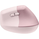 Logitech Lift Mouse - Bluetooth - USB - Optical - 6 Button(s) - Rose - Alternate view 15