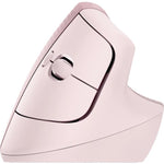 Logitech Lift Mouse - Bluetooth - USB - Optical - 6 Button(s) - Rose - Alternate view 14