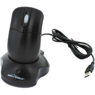 Seal Shield Silver Storm Mouse - Radio Frequency - Optical - 2 Button(s) - Black - 1 Each