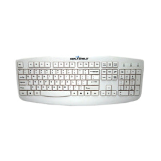Seal Shield Silver Storm STWK503 Keyboard - Cable Connectivity - USB Interface - English, French - White