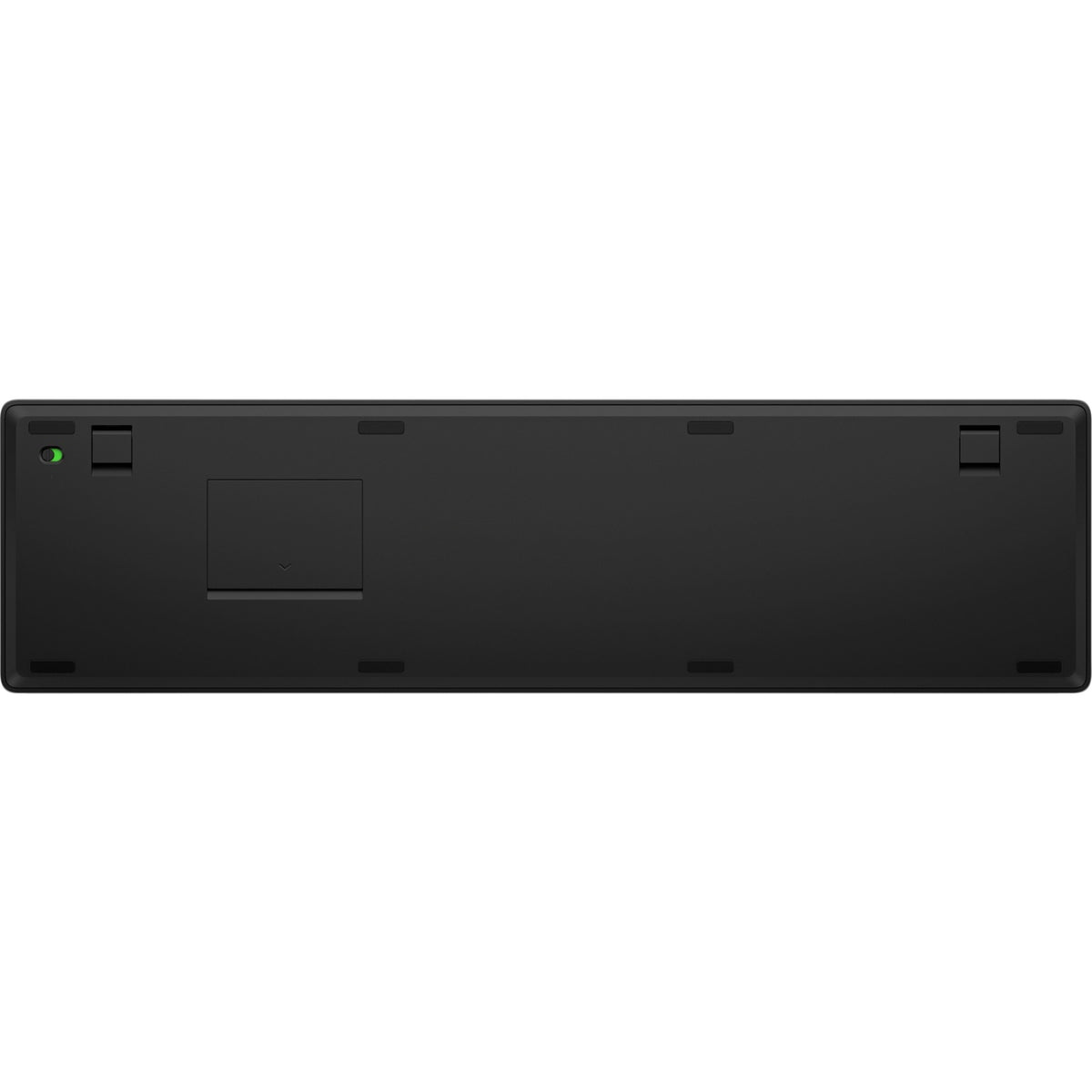 HP 450 Keyboard - Wireless Connectivity - USB Type A Interface - Black - Bottom view