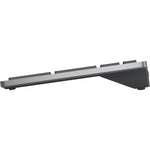 Dell Compact Multi-Device Wireless Keyboard US English - KB740 - Retail Packaging - Left view
