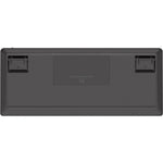 Logitech MX Mechanical Mini Keyboard - Wireless Connectivity - Graphite - Bottom view