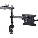 StarTech.com Monitor Arm with VESA Laptop Tray, For a Laptop & Single Display up to 32' (17.6lb/8kg), Adjustable Desk Laptop Arm Mount - Right view