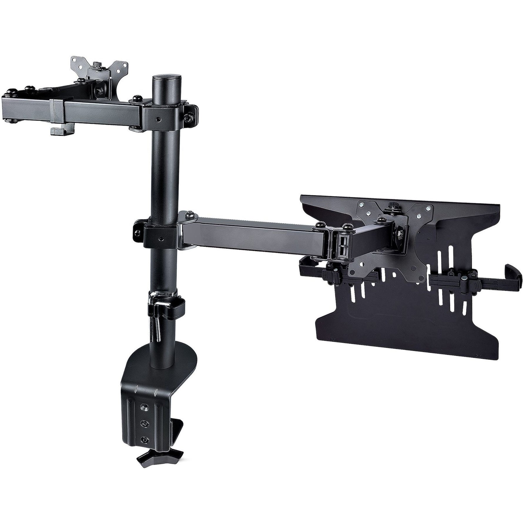 StarTech.com Monitor Arm with VESA Laptop Tray, For a Laptop & Single Display up to 32' (17.6lb/8kg), Adjustable Desk Laptop Arm Mount - Right view
