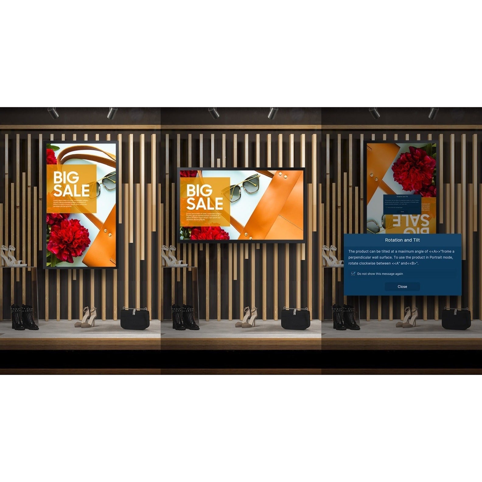Samsung QM43B-T 43' LCD Digital Signage Display - 24 Hours/7 Days Operation - Alternate view 10