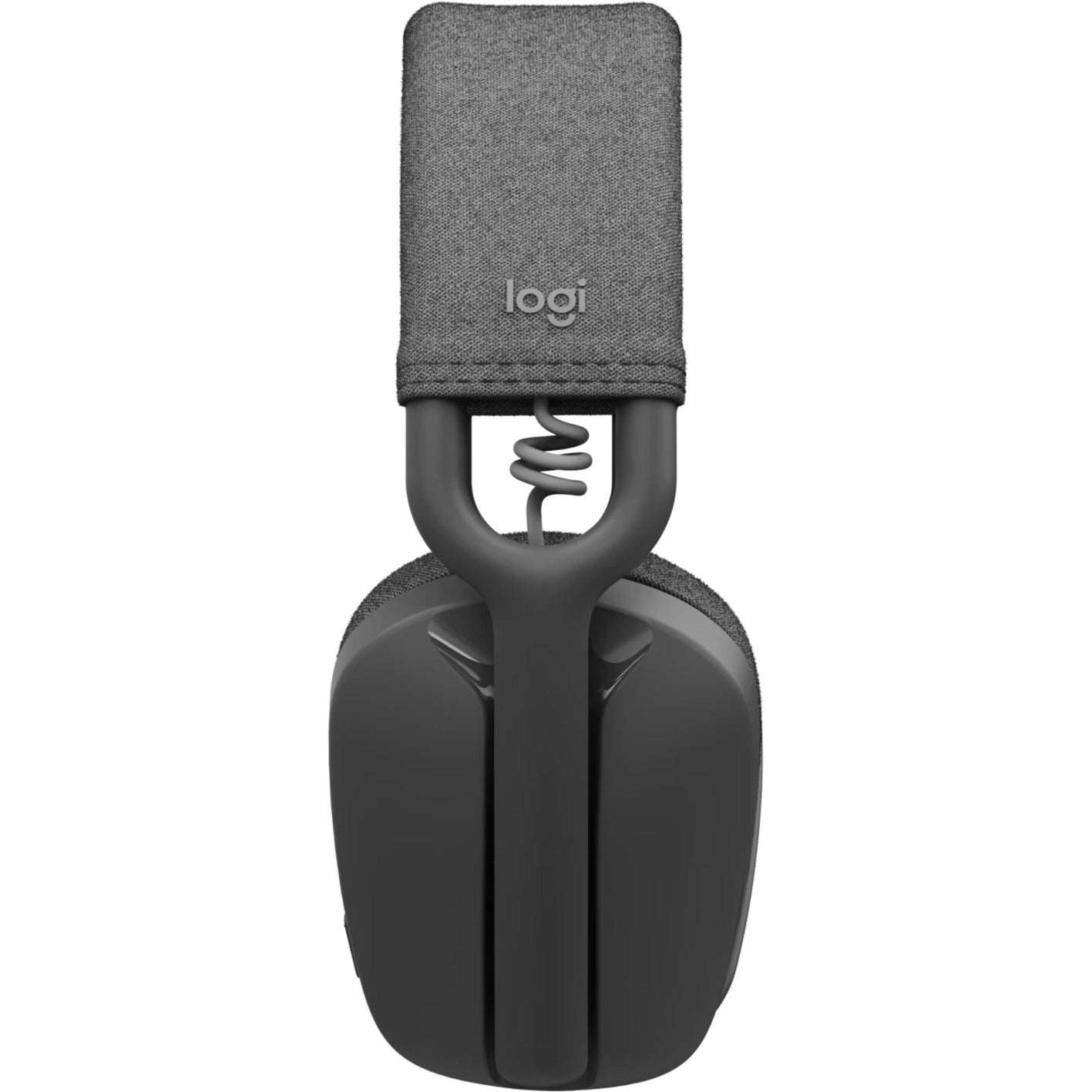 Logitech Zone Vibe 100 Wireless Over-the-ear Stereo Headset - Graphite - Left view
