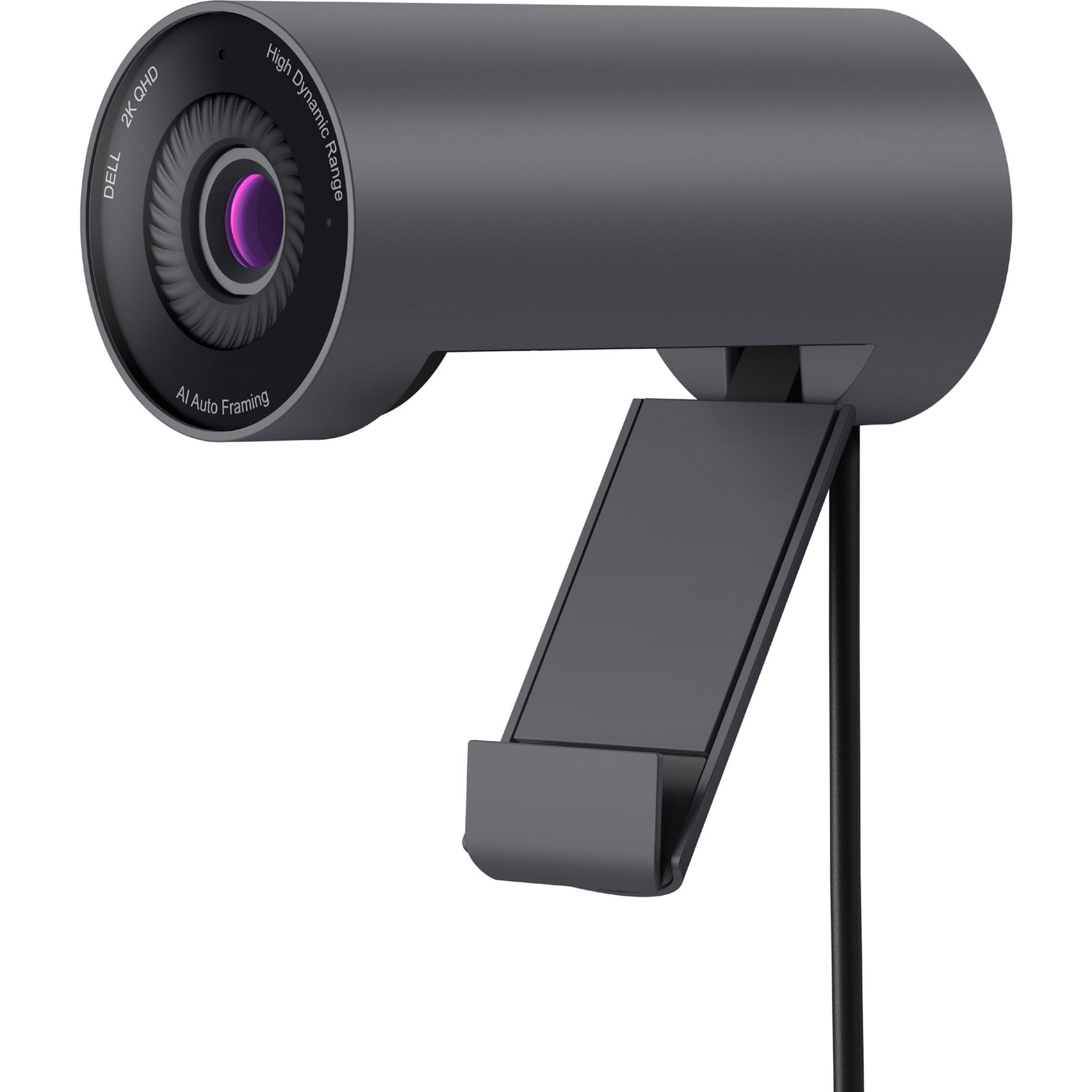 Dell WB5023 Webcam - USB 2.0 Type A - Left view