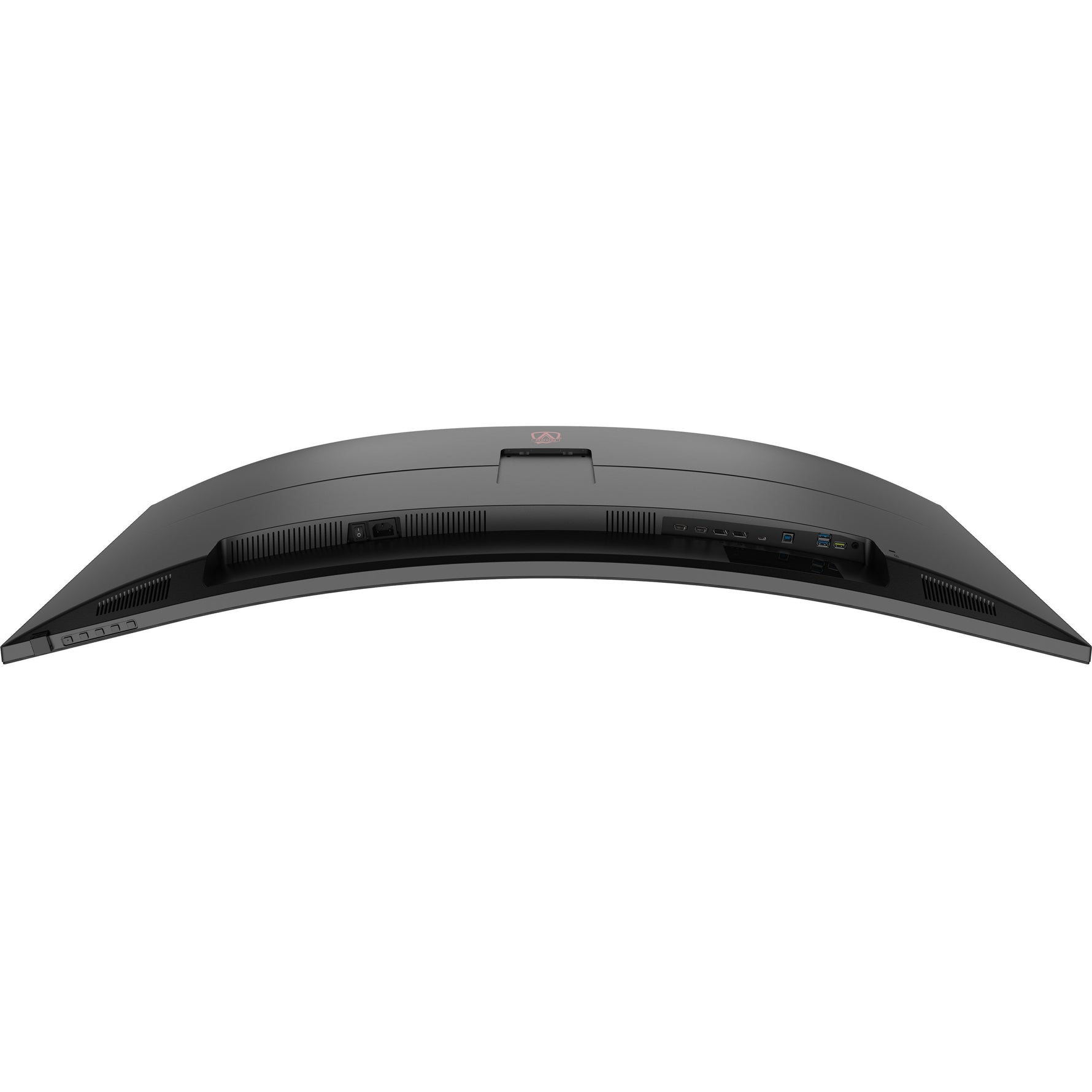 AOC AGON AG493UCX2 49' Class Dual Quad HD (DQHD) Curved Screen Gaming LCD Monitor - 32:9 - Textured Black - Bottom view