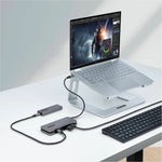 StarTech.com 4-Port USB-C Hub, USB 3.2 Gen 2, 10Gbps, 100W Power Delivery Pass-Through, 12.6in (32cm) Cable, Portable USB Expansion Hub - Alternate view 6