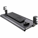 StarTech.com Under Desk Keyboard Tray, Clamp on Keyboard Holder, Up to 12kg/26.5lb, Height Adjustable, Ergonomic Sliding Keyboard Drawer - Alternate view 7