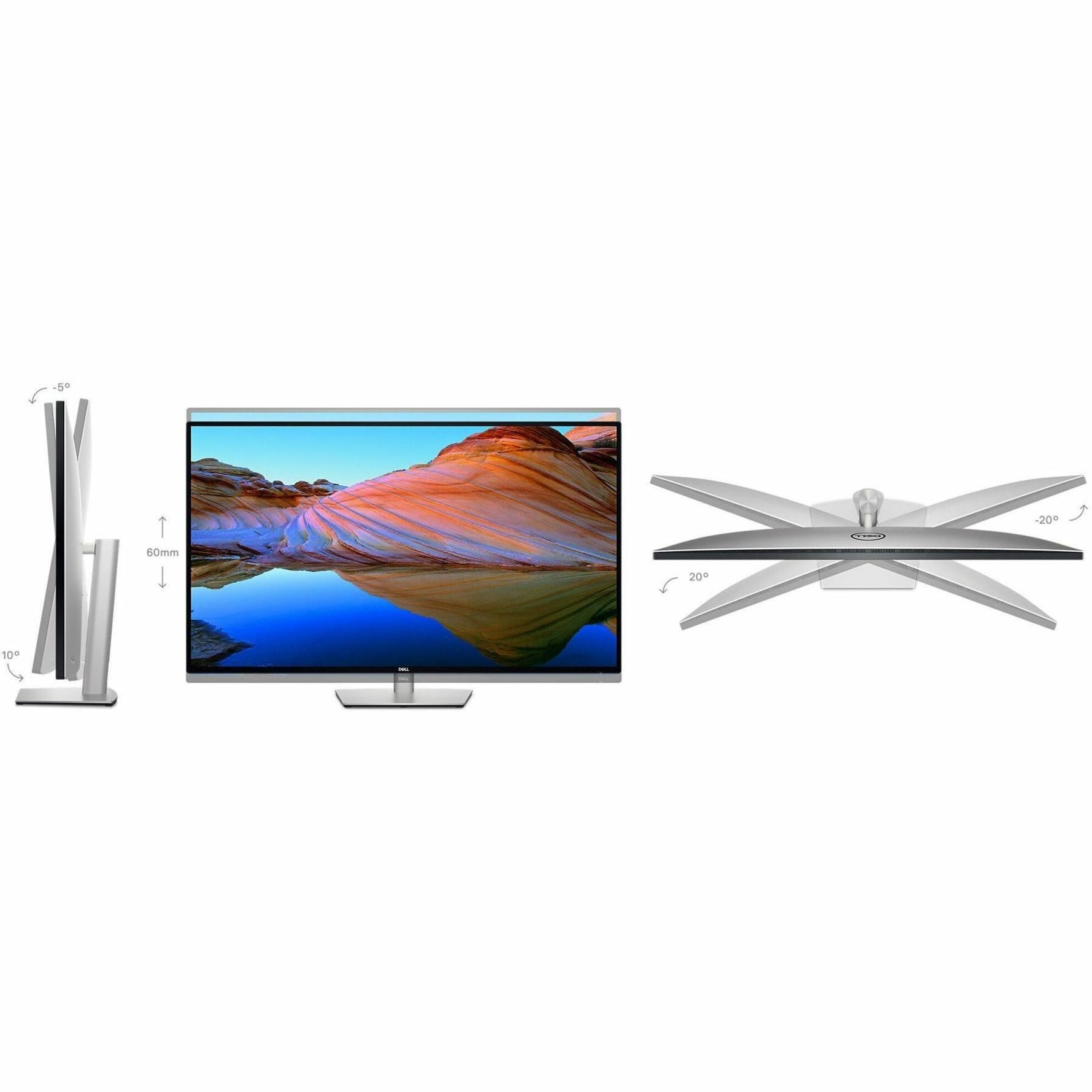 Dell UltraSharp U4323QE 43' Class 4K UHD LCD Monitor - 16:9 - Alternate view 7