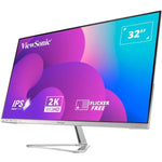 ViewSonic VX3276-2K-MHD-2 32' Class WQHD LCD Monitor - 16:9 - White