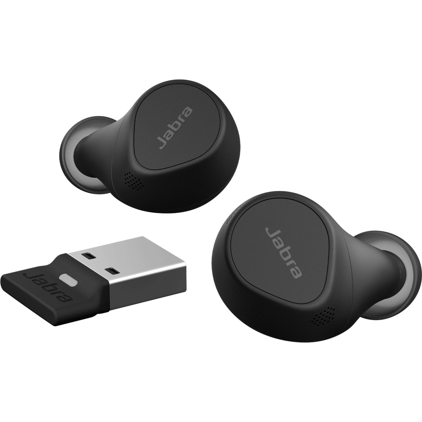 Jabra Evolve2 True Wireless Earbud Stereo Earset - Black - Alternate view 19