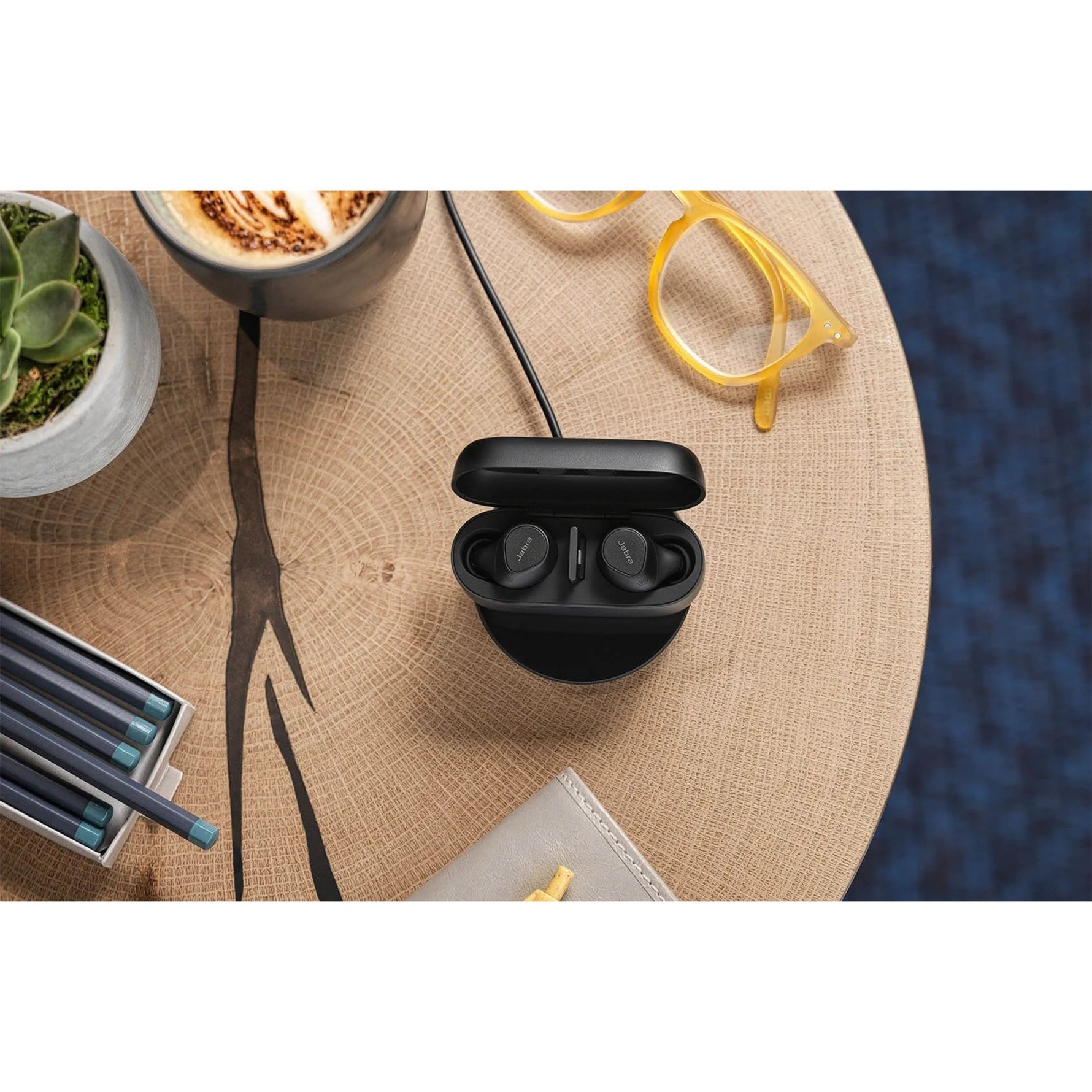 Jabra Evolve2 True Wireless Earbud Stereo Earset - Black - Alternate view 15