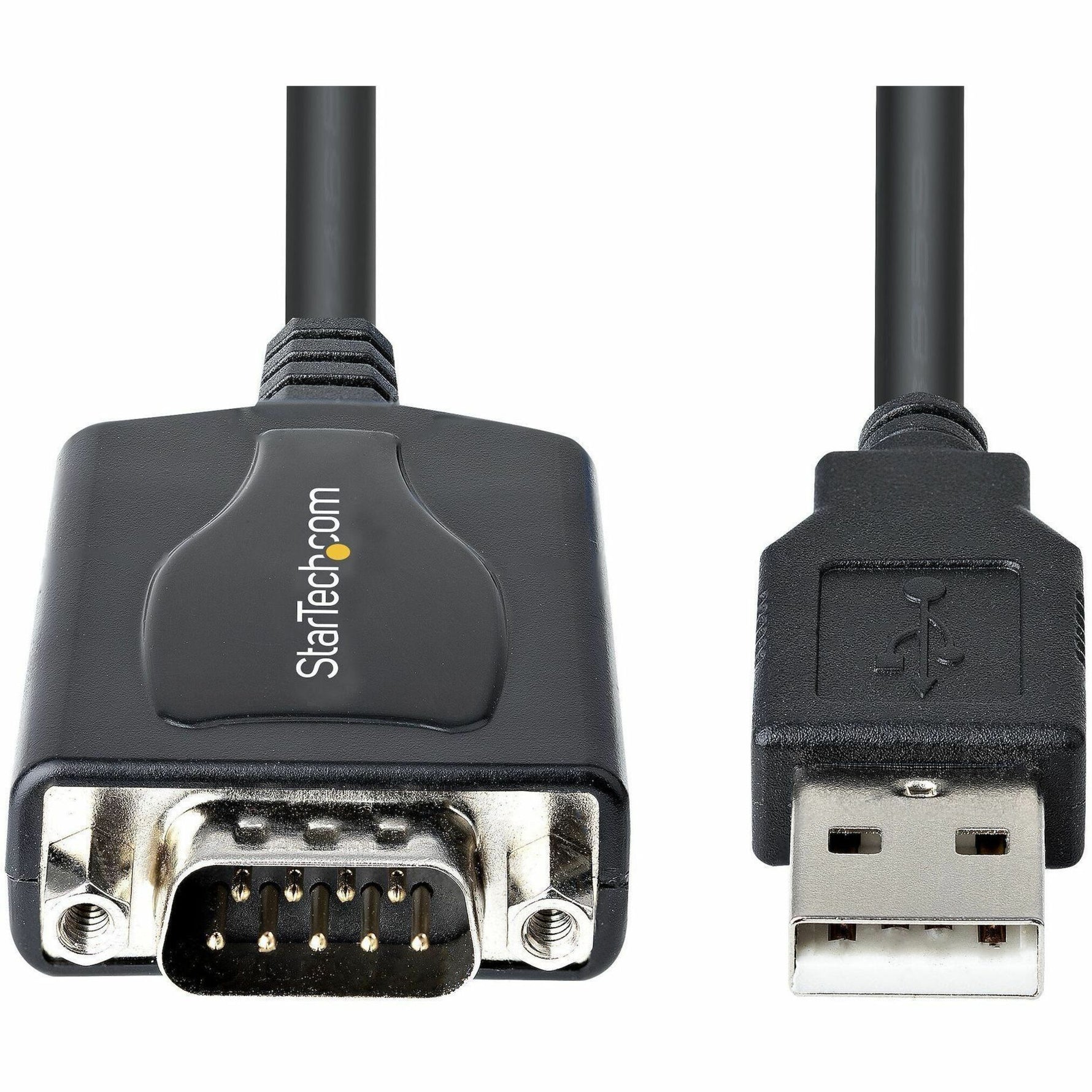 StarTech.com 3ft (1m) USB to Serial Cable with COM Port Retention, DB9 Male RS232 to USB Converter, USB to Serial Adapter, Prolific IC - Alternate view 7