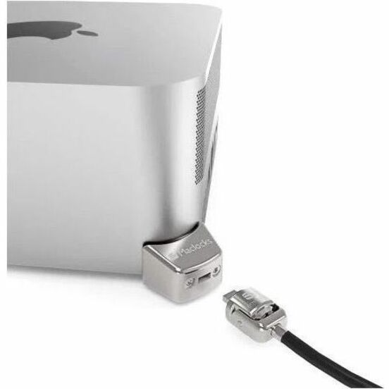 Mac Studio T-slot Ledge Lock Adapter Silver