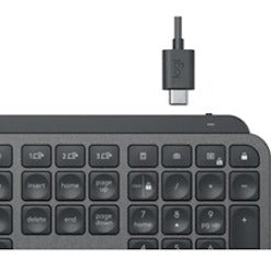 Logitech MX Keys for Business Keyboard - Wireless Connectivity - English (US) - Graphite - Alternate view 12