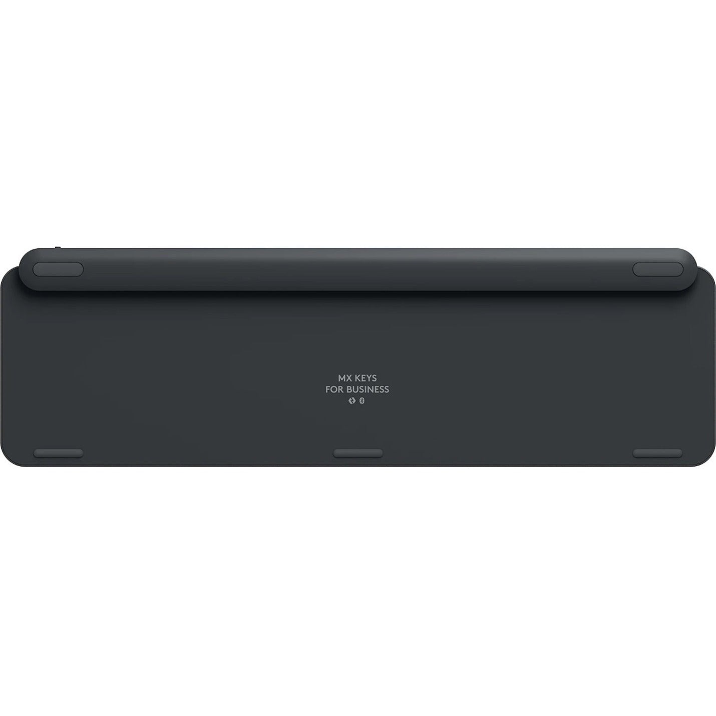 Logitech MX Keys for Business Keyboard - Wireless Connectivity - English (US) - Graphite - Bottom view