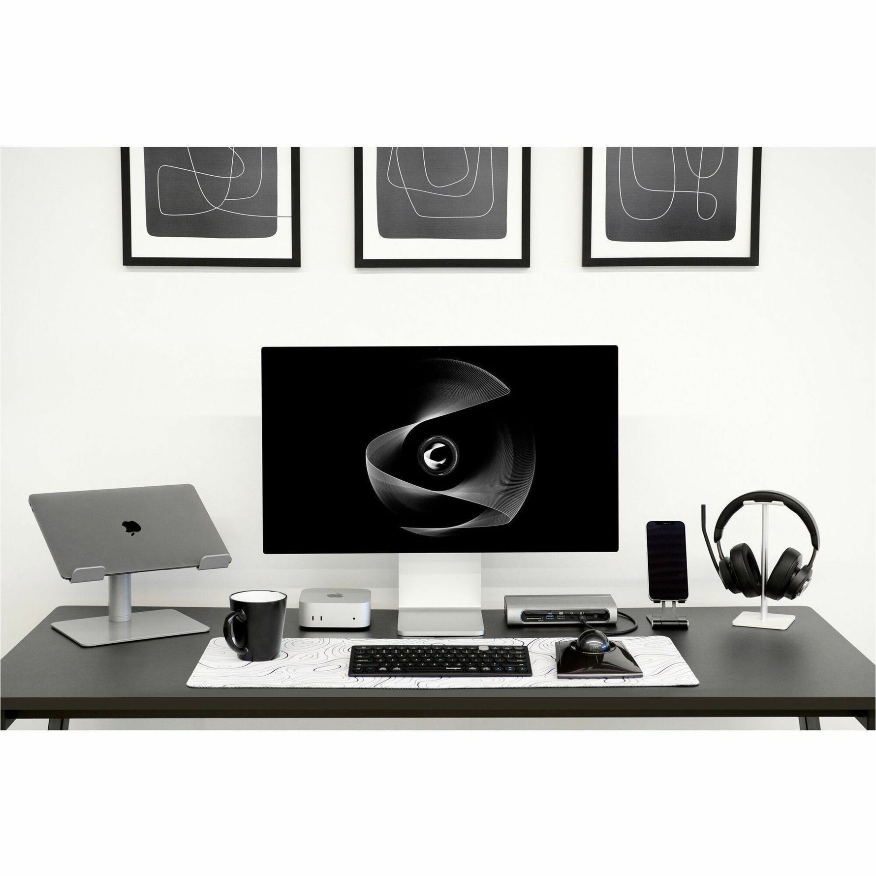Kensington H3000 Wireless Over-the-ear, Over-the-head Stereo Headset - Black - Alternate view 26