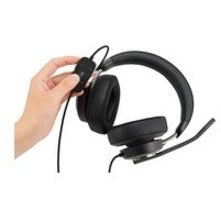 Kensington H2000 Wired Over-the-ear Stereo Headset - Black - Alternate view 6
