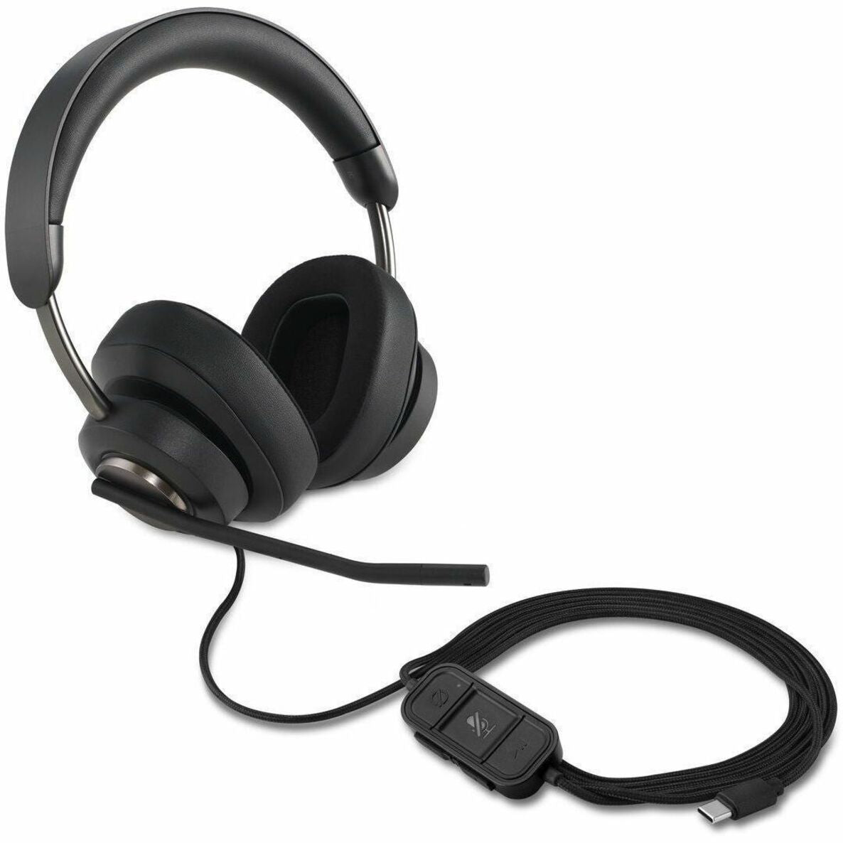 Kensington H2000 Wired Over-the-ear Stereo Headset - Black - Alternate view 24