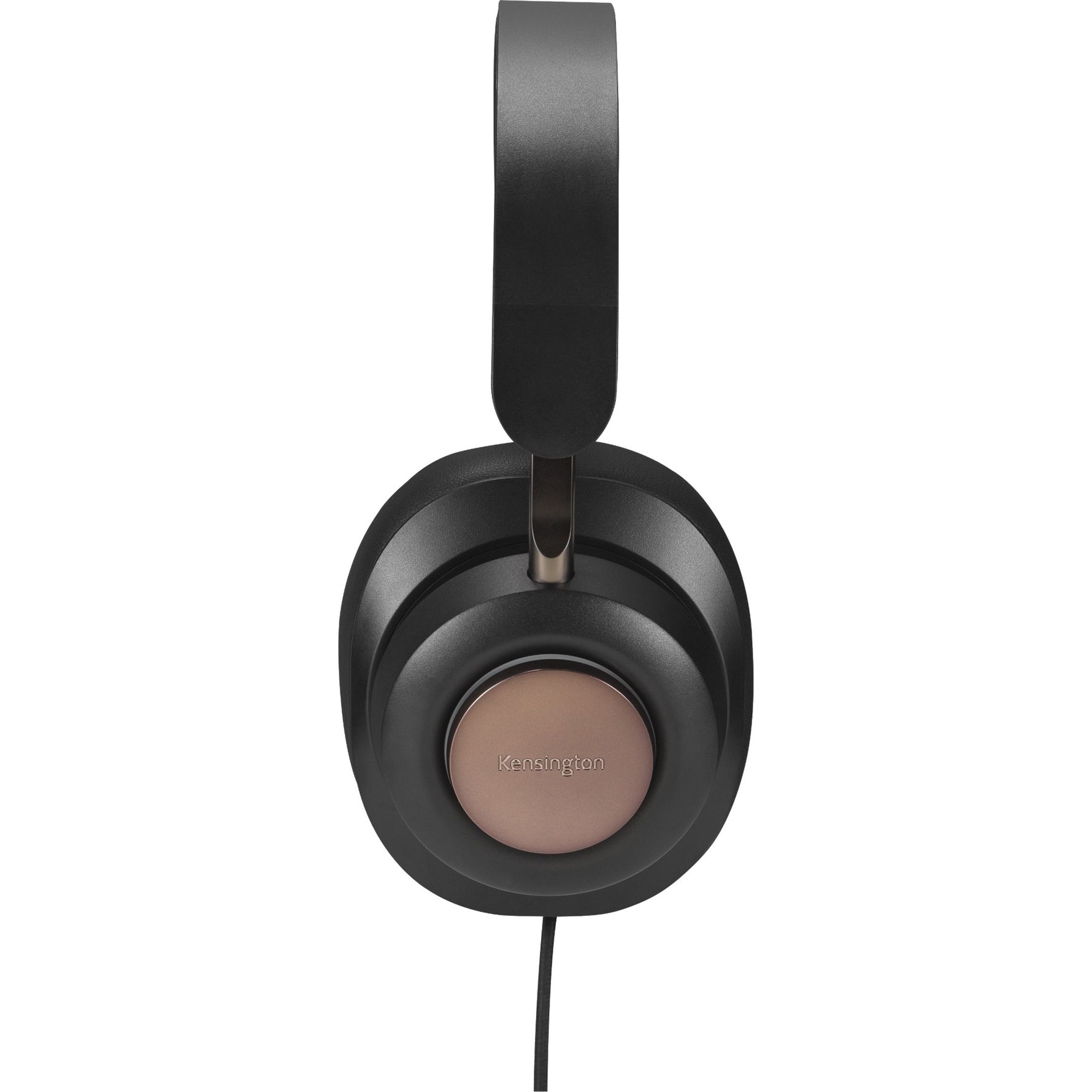 Kensington H2000 Wired Over-the-ear Stereo Headset - Black - Right view