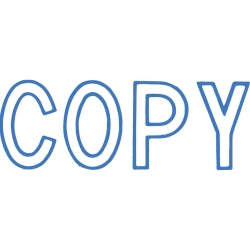 X-Stamper 1006 Copy Blue (Each)