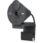 Logitech BRIO 300 Webcam - 2 Megapixel - 30 fps - Graphite - USB Type C - Left view