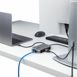 StarTech.com USB-C Multiport Adapter, 4K 60Hz HDMI/DP, 3-Port USB Hub, 100W PD Pass-Through, GbE, Mini Docking Station, 1ft/30cm Cable - Alternate view 6
