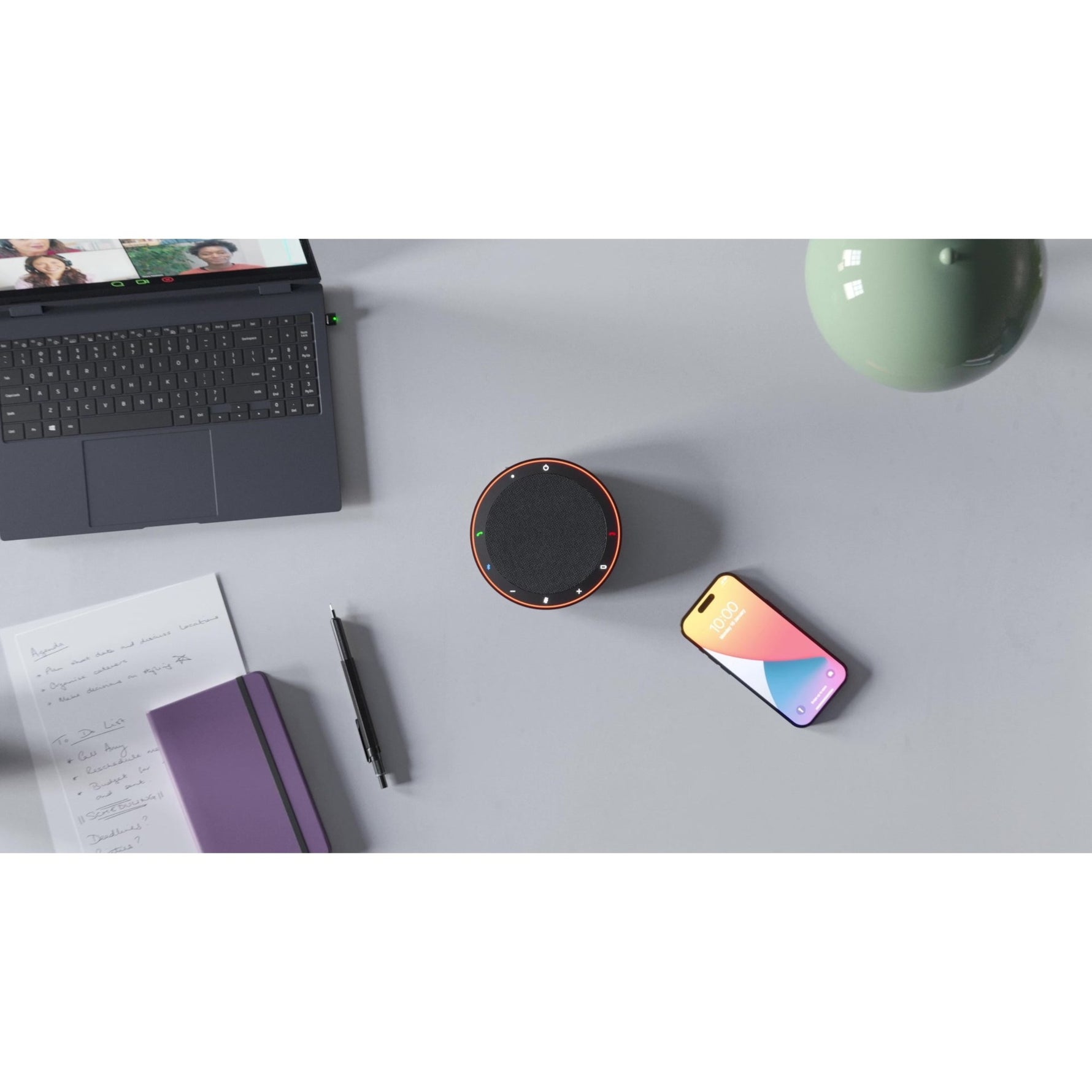 Jabra Speak2 75 Speakerphone - Dark Grey - Alternate view 11
