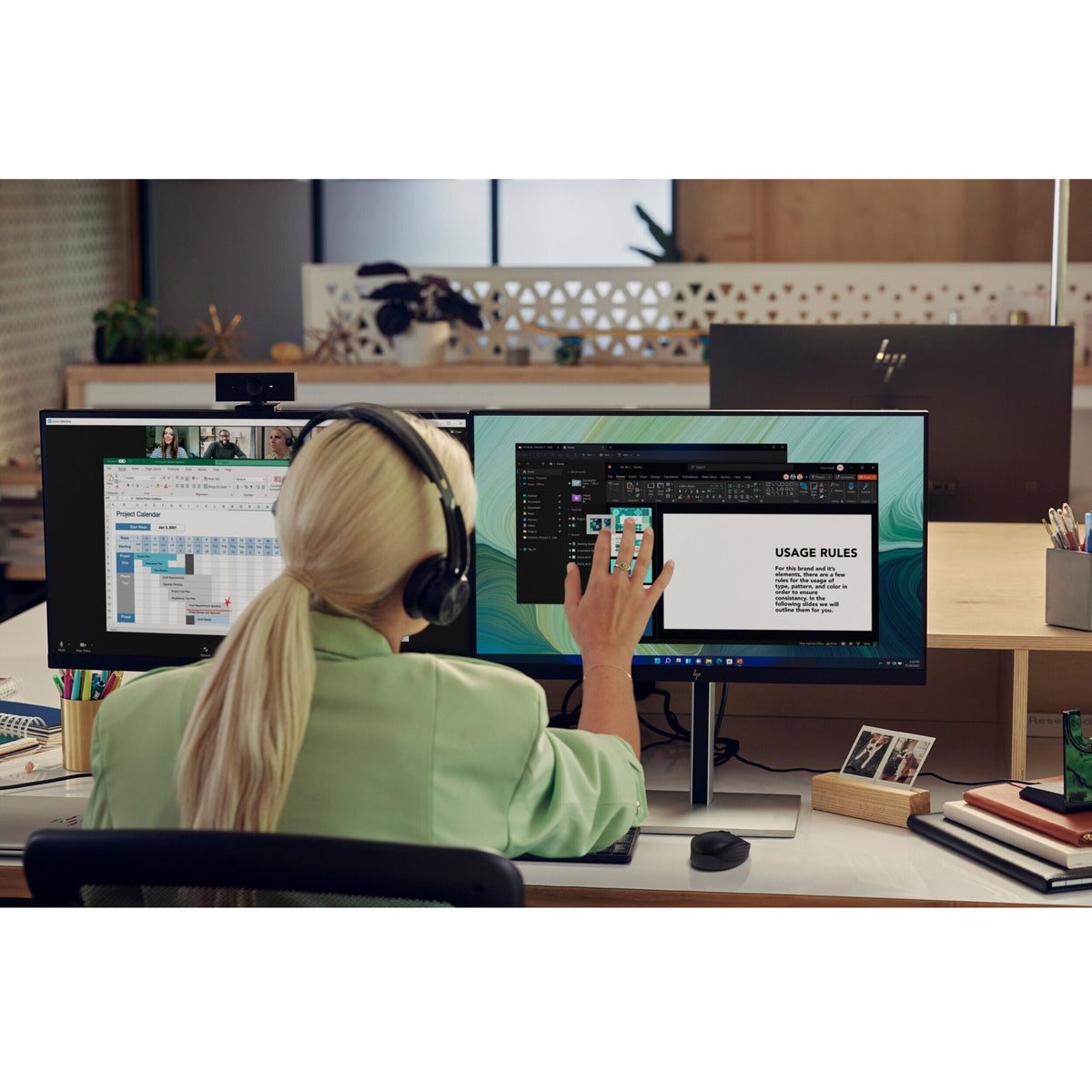 HP E24t G5 24' Class LCD Touchscreen Monitor - 16:9 - 5 ms