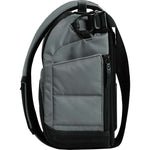 STM Goods Dux Rugged Carrying Case (Messenger) for 38.1 cm (15') to 40.6 cm (16') Apple MacBook - Gray Storm - Left view