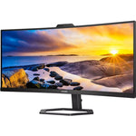 Philips 34E1C5600HE 34' Class Webcam UW-QHD Curved Screen Gaming LCD Monitor - 21:9 - Left view