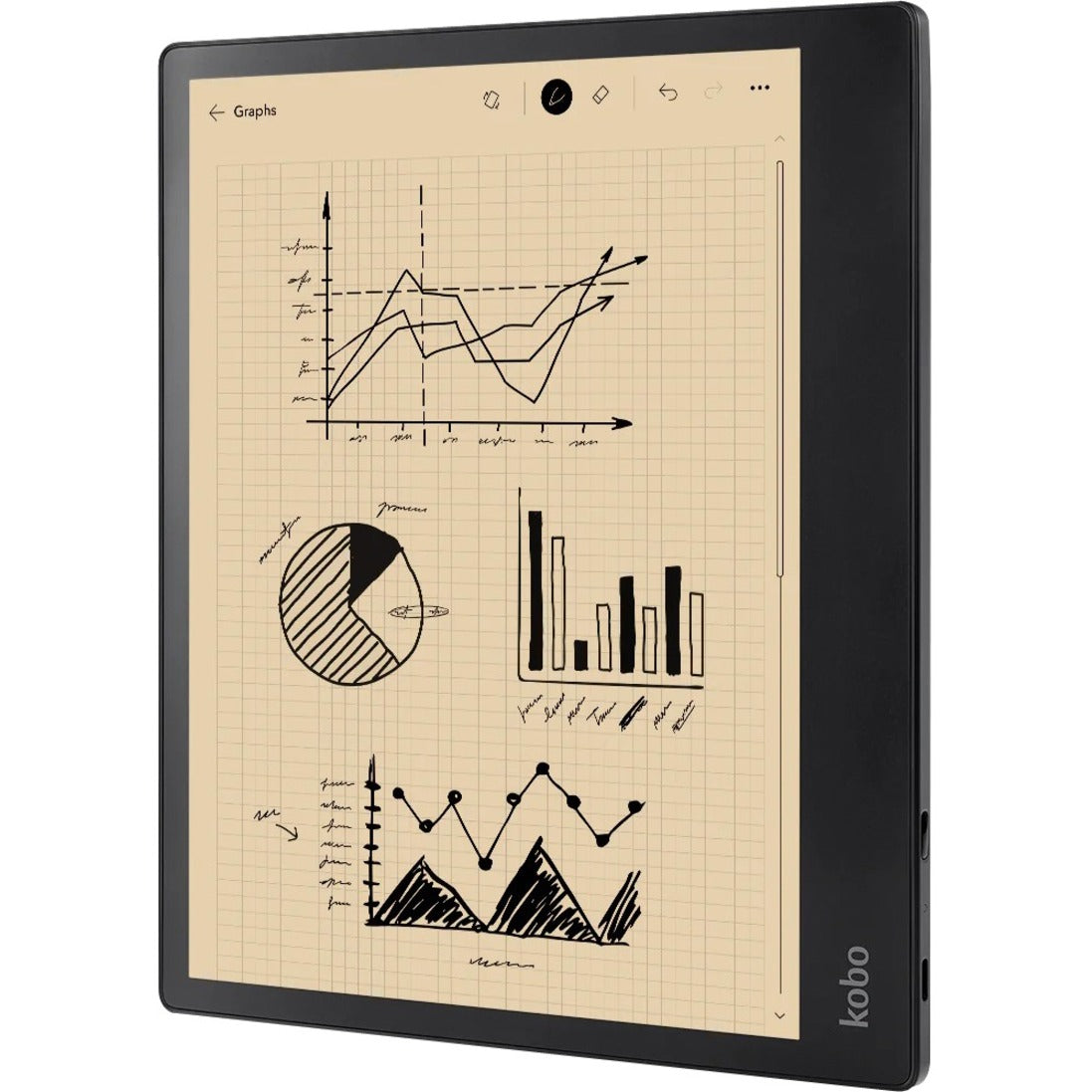 Kobo Elipsa 2E Digital Text Reader - Left view