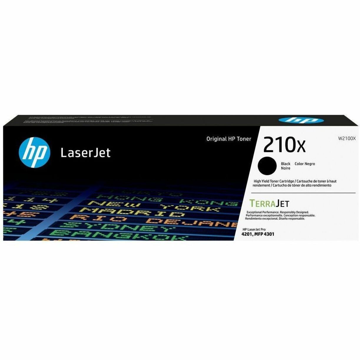 HP 210X Original High Yield Laser Toner Cartridge - Black - 1 Each