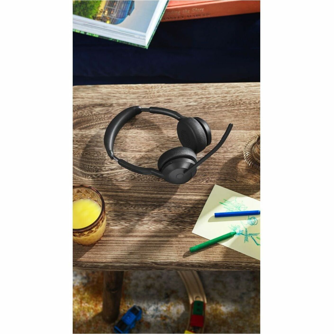 Jabra Evolve2 55 Wireless On-ear Stereo Headset - Alternate view 6