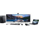 Dell UltraSharp U4924DW 49' Class Dual Quad HD (DQHD) Curved Screen LCD Monitor - 32:9 - Alternate view 32